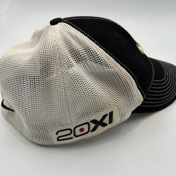 Nike Golf 20XI VR Fitflex Mesh‎ Hat Cap White Black Men's - Picture 4 of 8